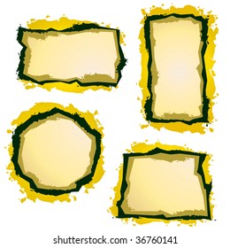 Dirty Lines Grunge Banners
