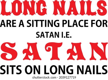 dirty long nails is not good