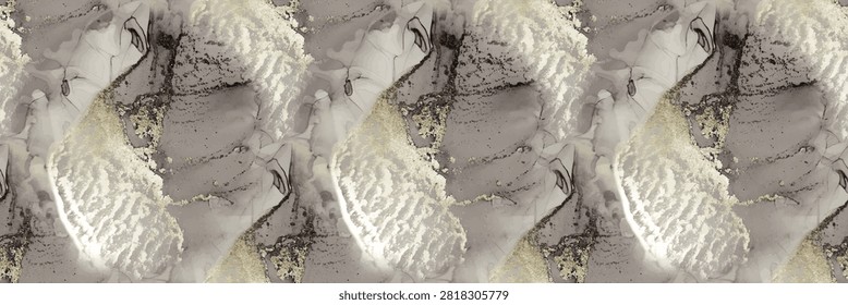 Dirty Marble Paint Pattern. Gray Alcohol Ink Repeat. Dirty Water Color Background. Dark Seamless Background. Fluid Elegant Ceramic. Modern Seamless Template. Dark Marble Watercolor. Gray Rock Wall.