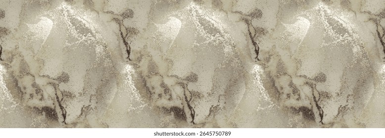 Dirty Marble Stone Pattern. Dark Seamless Background. Gray Water Color Marble. Dirty Alcohol Ink Background. Gray Rock Floor. Dark Marble Watercolor. Modern Abstract Template. Dark Vector Ceramic.