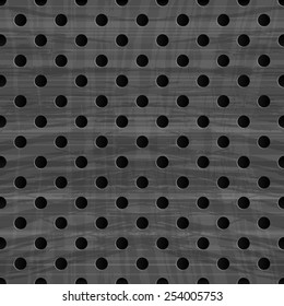 dirty metal round grid seamless pattern