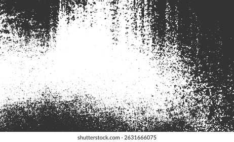 dirty monochrome background with grunge texture featuring cracks chips and dotted pattern for designers