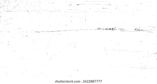 Schmutziges monochromes Muster der alten abgenutzten Oberfläche. Abstrakte Illustration Textur von Rissen, Chips, Punkt. Grunge Hintergrund von schwarz-weiß.	