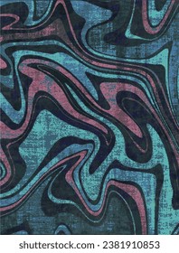 Dirty mottled wavy marbled pattern