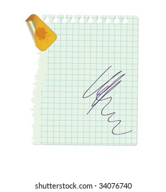 dirty note