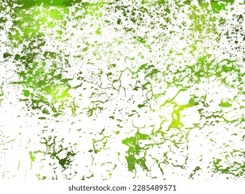 Dirty old green background. Vector illustration