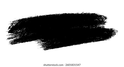 Dirty Paint Brush Stroke – Abstract Grunge Vector