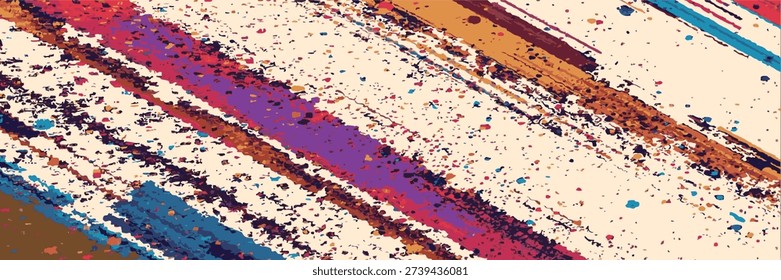 Dirty Red Art Background. Gray Textured Poster. Green Image Texture. Pastel Modern Background. Purple Textile Canvas. Colorful Graffiti.
