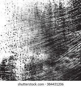 Dirty Scratched Overlay Texture For Your Design. EPS10 vector illustration.