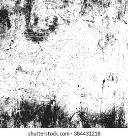 Dirty Scratched Overlay Texture For Your Design. EPS10 vector illustration.