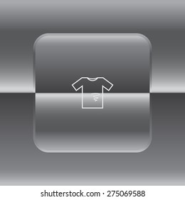 dirty shirt vector icon