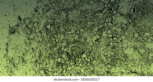 Dirty spotty green surface. Abstract surface. Creative background for business card. Design background. Creative vector background for banner. Designer decorative cover. Vector abstract texture