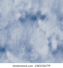 Dirty Tie Dye Shirt. Blue Swirl Background. Vector Dyed Background. Indigo Pastel Batik. Dyed Repeat. Indigo Swirl Vector. Gradient Blue Tie Dye. Spiral Seamless Texture. Seamless Shibori Indigo.