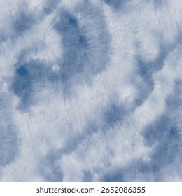 Tie Dye Swirl. Marinha Tie Dye. Repetição Do Azul De Gradiente. Fundo de espiral azul. Impressão Indigo Tiedye. Repetição de índigo vetorial. Índigo de gradiente contínuo. Espiral Indigo. Plano de Fundo Antigo em Espiral.