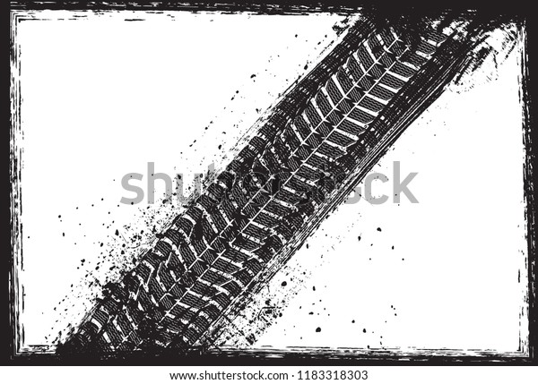 Dirty Tire\
Track.Vector Grunge Tire\
Track.