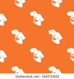 Dirty tshirt pattern vector orange for any web design best