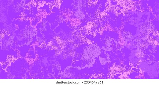 Dirty violet, pink pattern. Gruge texture seamless background. Watercolor endless repeat backdrop. Vector  tye die pattern.