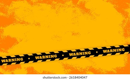aviso sujo alertar barreira de fundo parar e ficar longe vetor