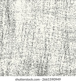 Superficie sucia y erosionada de una pared de cemento. Textura robusta. Fondo grunge en blanco y negro. Vector Abstractas sin costuras.
