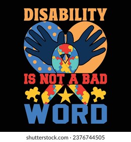 disabilities awareness day vector art