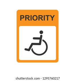 Disability Access Icon. Wheelchair Icon on White Background for Graphic and Web Design,
Modern Simple Vector Sign & Trendy Symbol for Design and Web Button or Mobile App.