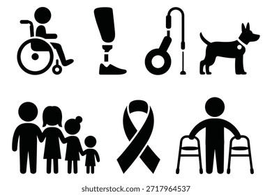 Asistencia para discapacitados y símbolos de Asistencia accesibilidad