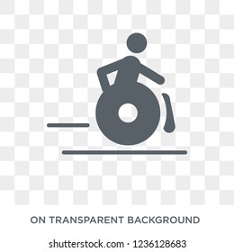 Disability icon. Disability design concept from  collection. Simple element vector illustration on transparent background.