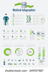 Disability Infographic Elements.