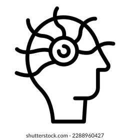 Disability learn icon outline vector. School education. Social study