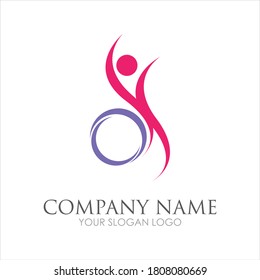 disability logo vector illustration design template - vector