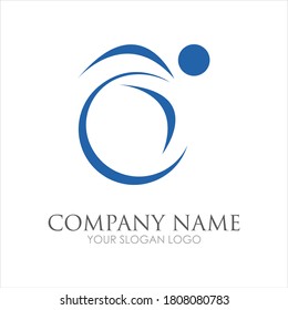 plantilla de diseño de ilustración vectorial del logotipo de discapacidad - vector