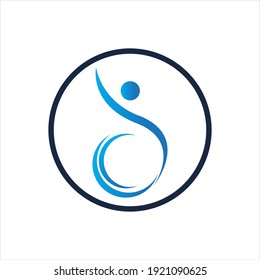 disability logo vector illustration design template - vector