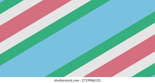 Behindertenstolzflagge. Farbstreifen, die eine Form der Beeinträchtigung darstellen. Vektor

