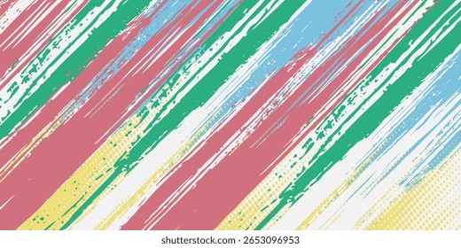 Disability Pride Month. Color stripes representing a form of impairment. vector dynamic flag disability pride  modern internasional