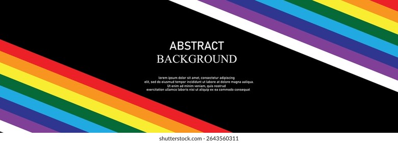 Disability Pride Month. July. Vector banner poster. vector