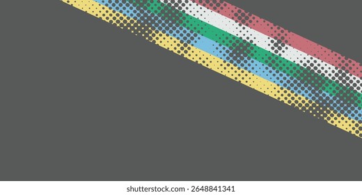 Mês do Orgulho da Deficiência. Julho. Cartaz do banner do vetor. vetor