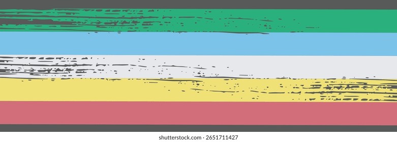 Mês do Orgulho da Deficiência. Julho. Cartaz do banner do vetor. vetor