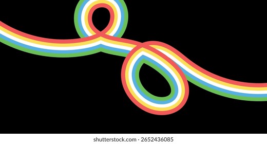 Disability Pride Month. July. Vector banner poster. vector