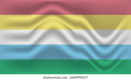 Disability Pride Month observed every year in July. Template for background, banner, card, poster with text inscription.