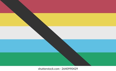 Disability Pride Month observed every year in July. Template for background, banner, card, poster with text inscription.