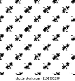 Disability protection pattern vector seamless repeating for any web design