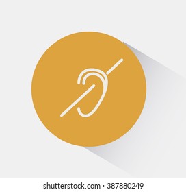 disability rights design, vector illustration eps10 graphic 