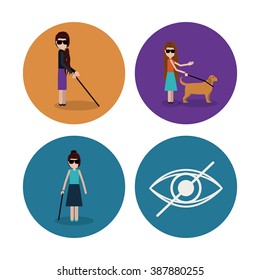 disability rights design, vector illustration eps10 graphic 