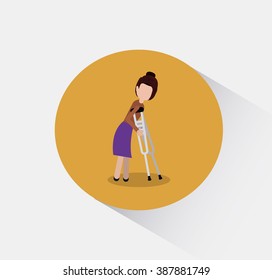 disability rights design, vector illustration eps10 graphic 