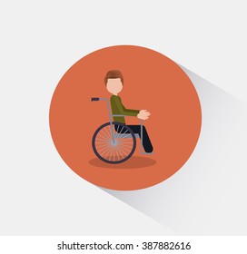 disability rights design, vector illustration eps10 graphic 