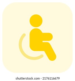 Disability section for physically challenged people in a hospital