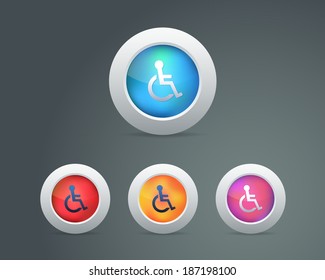 Disability Sphere Icons