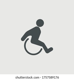 Behinderungsvektorsymbol