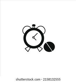 disable alarm vector type icon