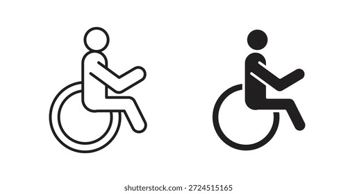 Symbol deaktivieren in einfachem flachen Trend modernes Grafikdesign abstraktes Logotypelement